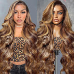 Body wave 4/27 Honey Blonde 40 Inch Lace Wig 13X4 HD Lace Frontal Human Hair Wig 13x6 Transparent Lace Wig For Women On Selling