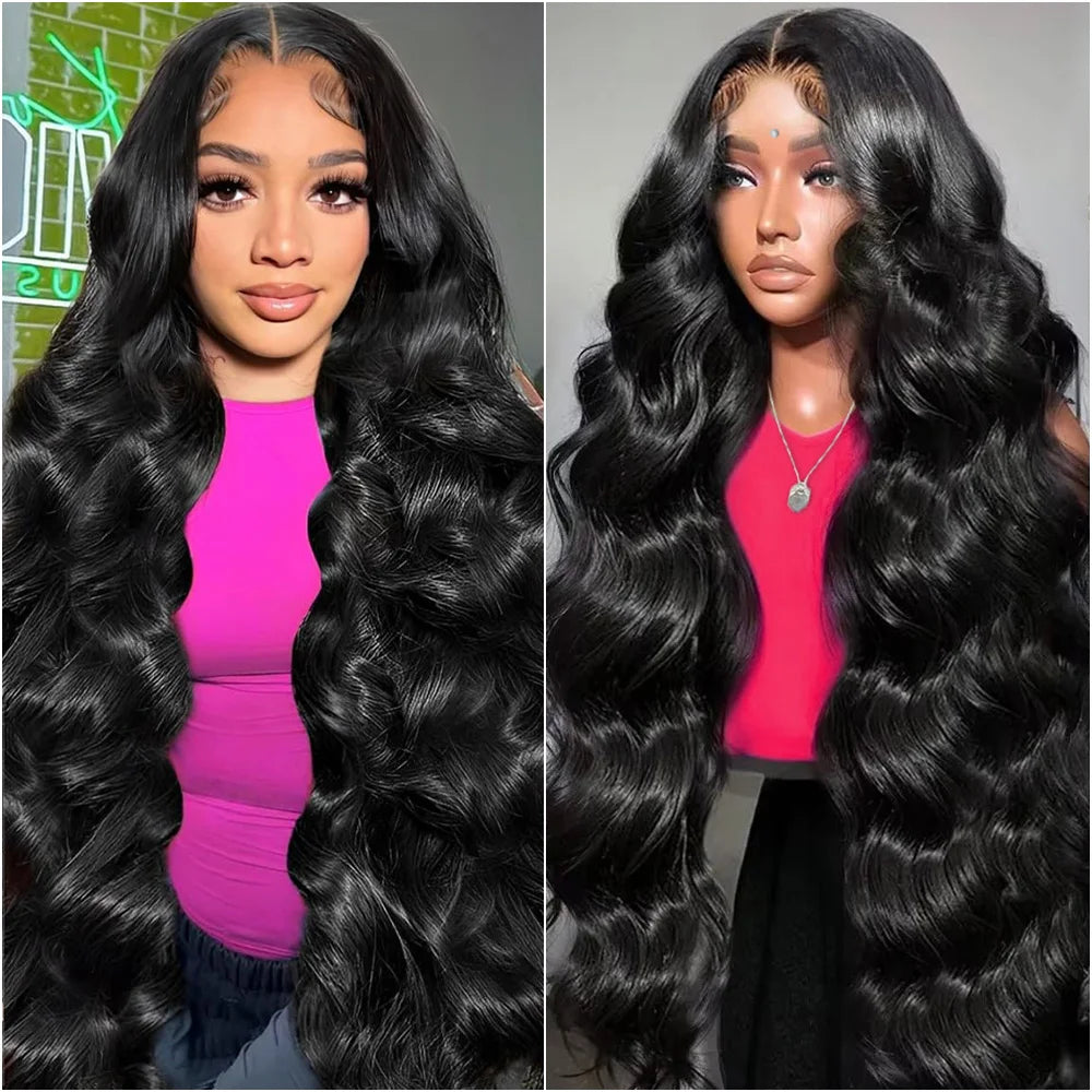 Body Wave Lace Wig 360 Lace Frontal Wigs 100% Human Hair Wigs For  Women Can Be Straightened And Bleached Into Any Color