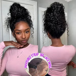 360 Full Lace Wig Human Hair Pre Plucked Deep Wave Frontal Wig Natural Hairline Hd Lace Wigs 30 40 Inch Curly Human Hair Wigs