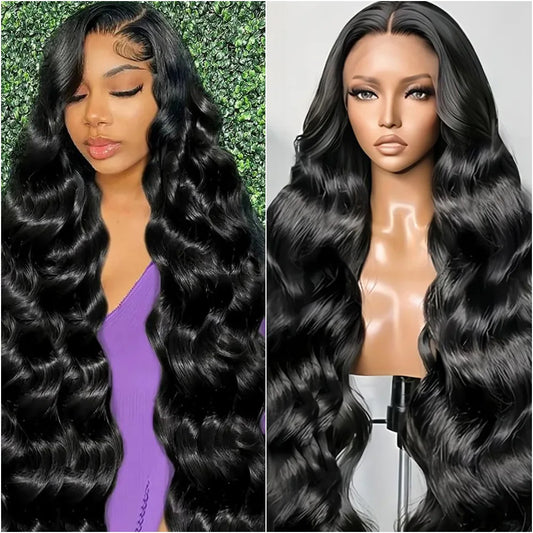 38 Inch 360 Full HD Transparent Lace Wigs Body Wave Lace Wigs For Women 100% Brazilian Human Hair Wigs Can be Bleached And Dyed.