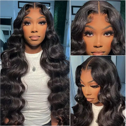 38 Inch 360 Full HD Transparent Lace Wigs Body Wave Lace Wigs For Women 100% Brazilian Human Hair Wigs Can be Bleached And Dyed.