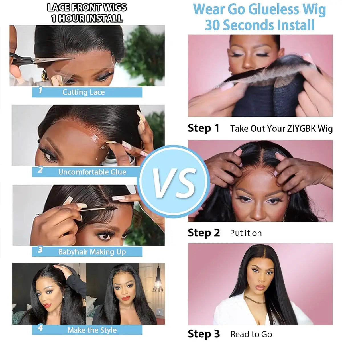 360 Full Lace Wig Straight Human Hair 250 Density 13x6 HD Transparent Lace Frontal Human Hair Wig Glueless Pre Plucked For Women