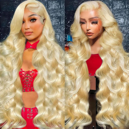 613 PrePlucked Frontal Wigs Body Wave Brazilian  Human Hair Wig 13x4 HD Lace Front Wig 13x6 Transparent Lace Wig 180 200 Density