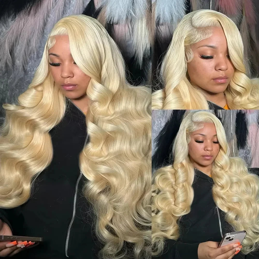 613 PrePlucked Frontal Wigs Body Wave Brazilian  Human Hair Wig 13x4 HD Lace Front Wig 13x6 Transparent Lace Wig 180 200 Density