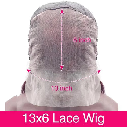 40 Inch 99j Burgundy Straight Wig 13x6 HD Transparent Frontal Lace Wig 13x4 Lace Front 100% Pre-Plucked Brazilian Human Hair Wig