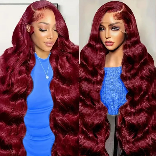 200 Density Body Wave Wig 99J Lace Front Wig 13x4 Pre Plucked Transparent Lace 13x6 Hd Lace Frontal Wig 13x6 Hd Lace Frontal Wig