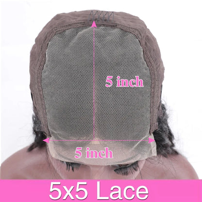 Body Wave 13x4 Pre Plucked Lace Front Wig 13x6 HD Lace Frontal Human Hair Wig 5x5 Transparent Lace Front Human Hair Wig ForWomen